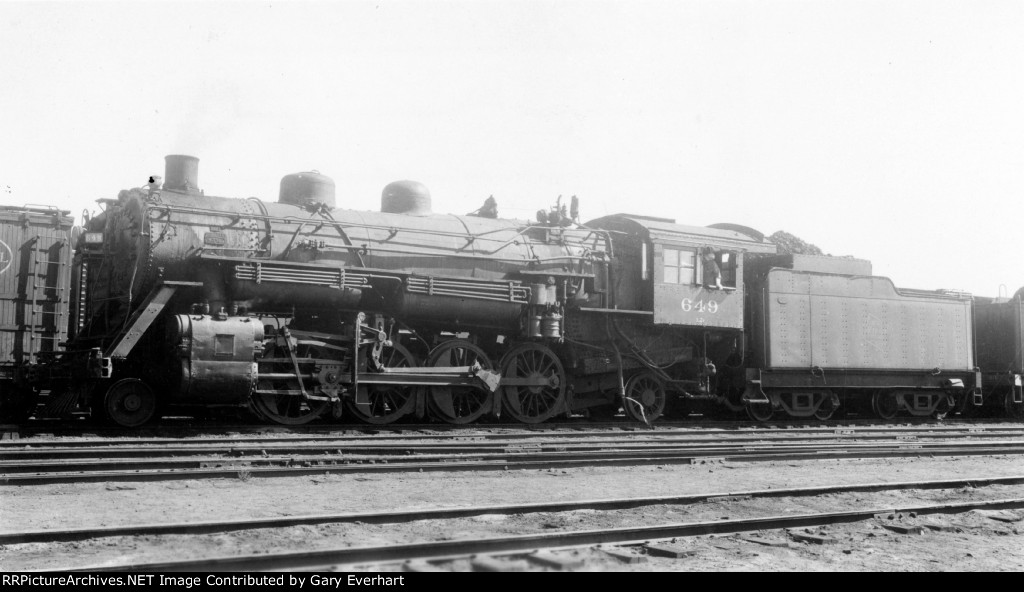 MILW 2-8-2 #649 - Milwaukee Road